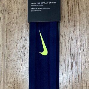 NEW-Nike Seamless Headband Navy